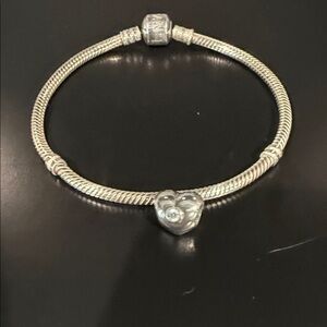 Pandora Silver Heart Charm